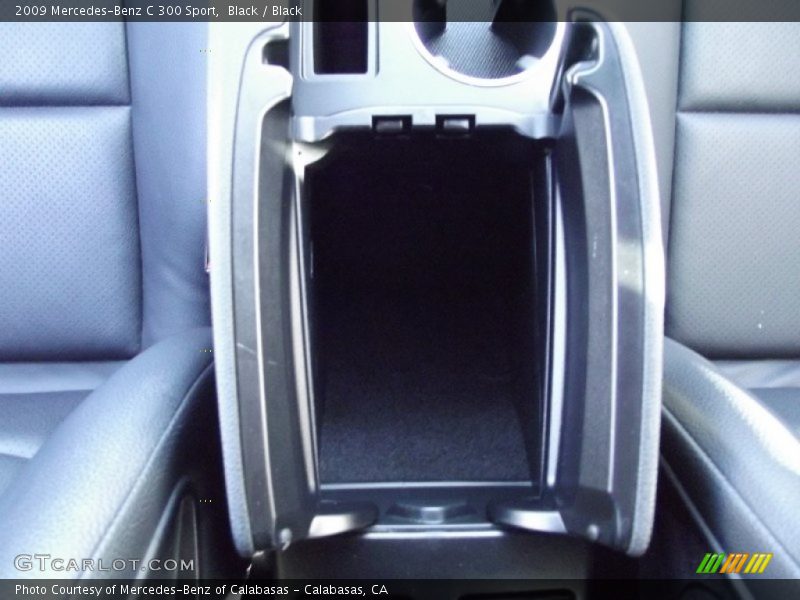 Black / Black 2009 Mercedes-Benz C 300 Sport