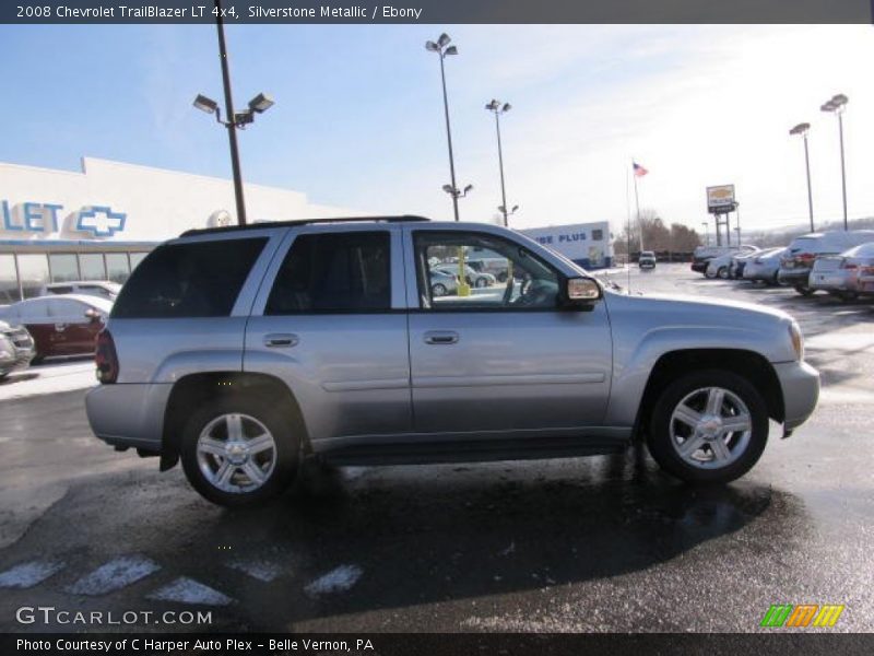 Silverstone Metallic / Ebony 2008 Chevrolet TrailBlazer LT 4x4