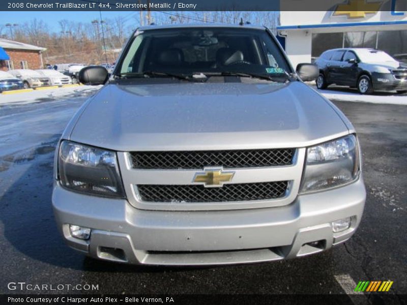 Silverstone Metallic / Ebony 2008 Chevrolet TrailBlazer LT 4x4