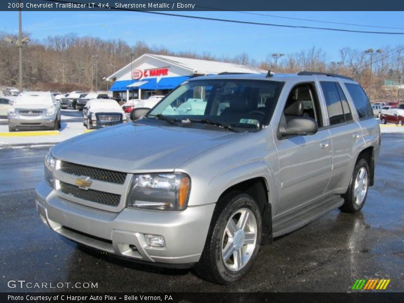 Silverstone Metallic / Ebony 2008 Chevrolet TrailBlazer LT 4x4