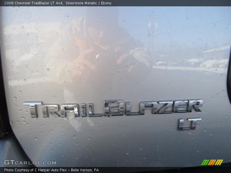 Silverstone Metallic / Ebony 2008 Chevrolet TrailBlazer LT 4x4