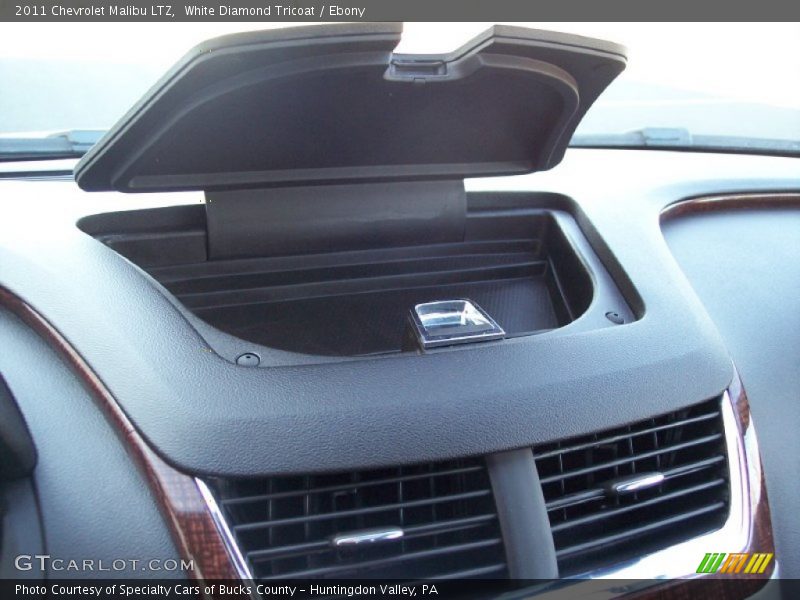 White Diamond Tricoat / Ebony 2011 Chevrolet Malibu LTZ