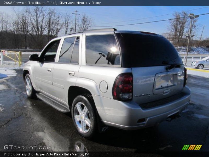Silverstone Metallic / Ebony 2008 Chevrolet TrailBlazer LT 4x4