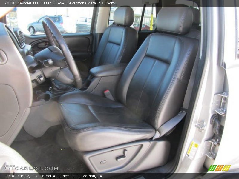Silverstone Metallic / Ebony 2008 Chevrolet TrailBlazer LT 4x4