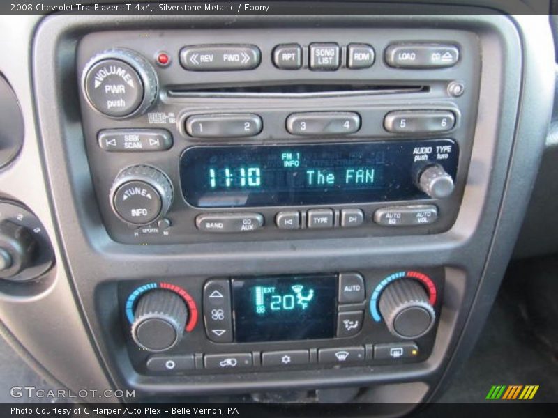 Silverstone Metallic / Ebony 2008 Chevrolet TrailBlazer LT 4x4