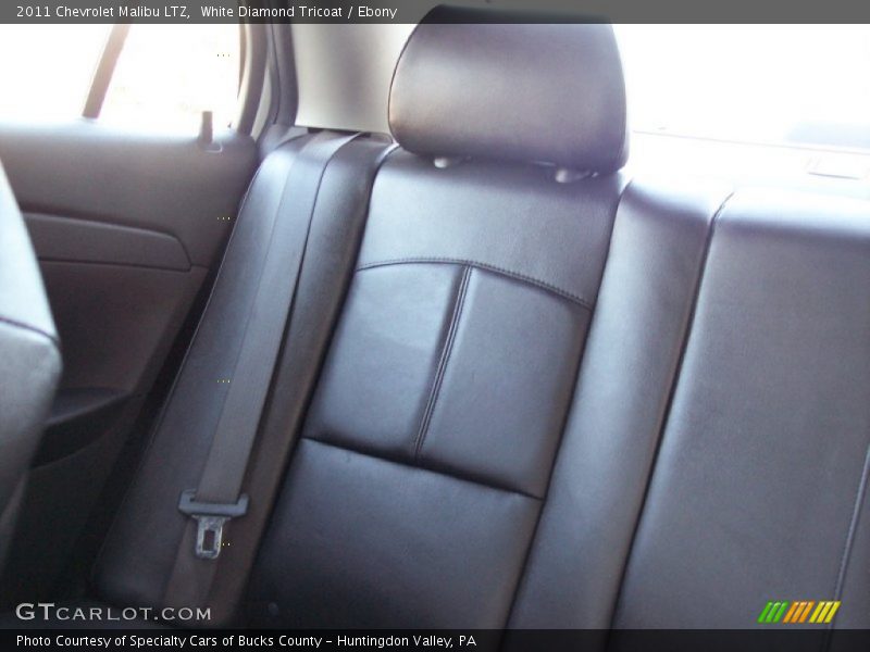 White Diamond Tricoat / Ebony 2011 Chevrolet Malibu LTZ