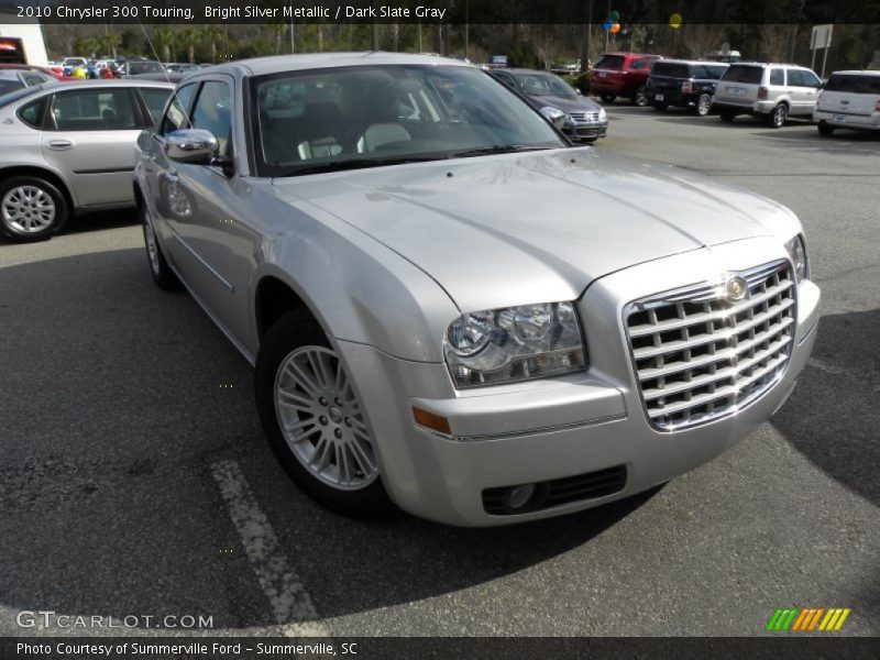 Bright Silver Metallic / Dark Slate Gray 2010 Chrysler 300 Touring