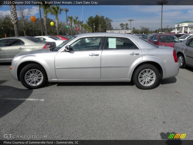 Bright Silver Metallic / Dark Slate Gray 2010 Chrysler 300 Touring
