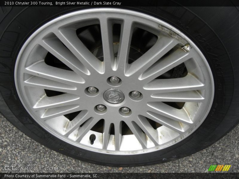 Bright Silver Metallic / Dark Slate Gray 2010 Chrysler 300 Touring