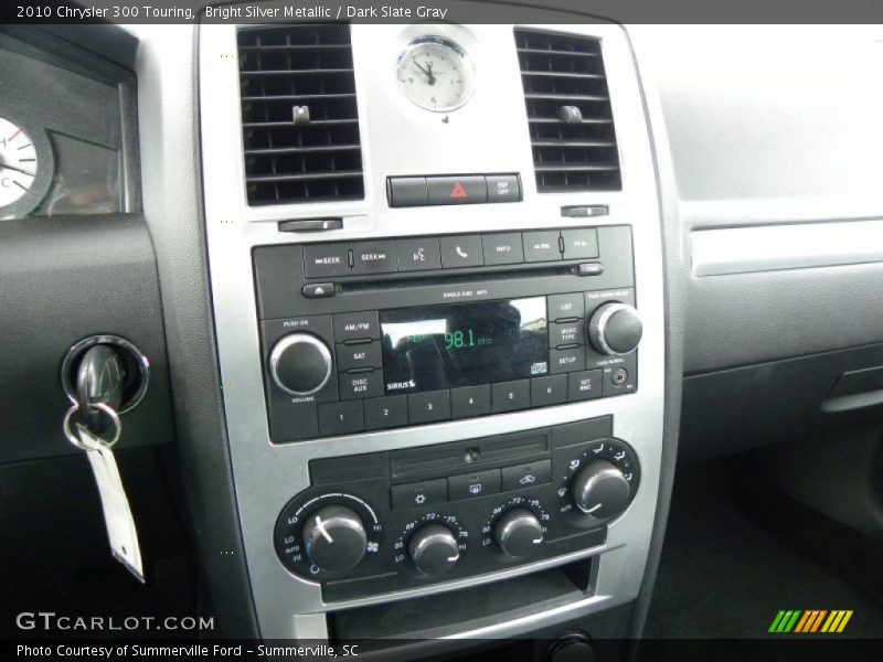 Bright Silver Metallic / Dark Slate Gray 2010 Chrysler 300 Touring
