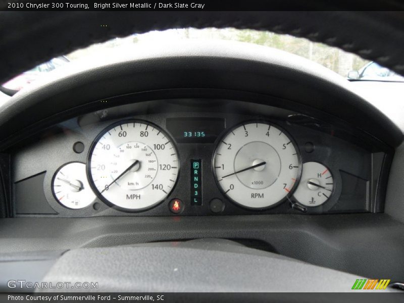 Bright Silver Metallic / Dark Slate Gray 2010 Chrysler 300 Touring