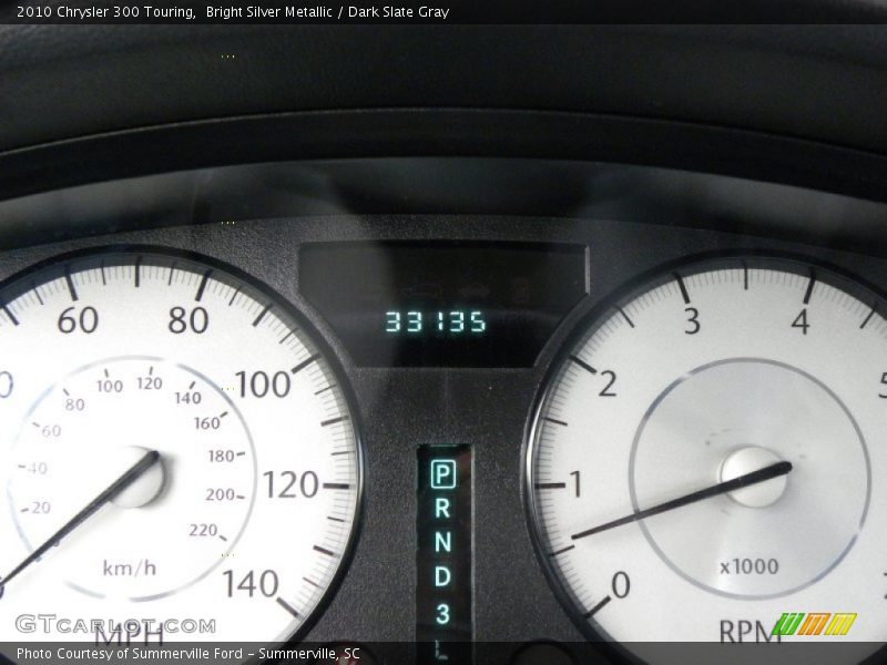 Bright Silver Metallic / Dark Slate Gray 2010 Chrysler 300 Touring