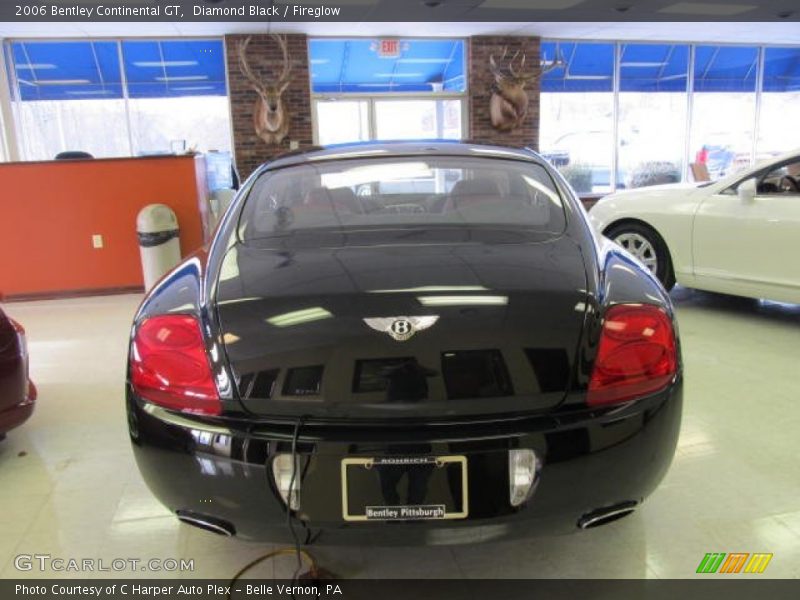 Diamond Black / Fireglow 2006 Bentley Continental GT