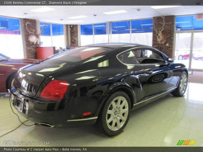 Diamond Black / Fireglow 2006 Bentley Continental GT
