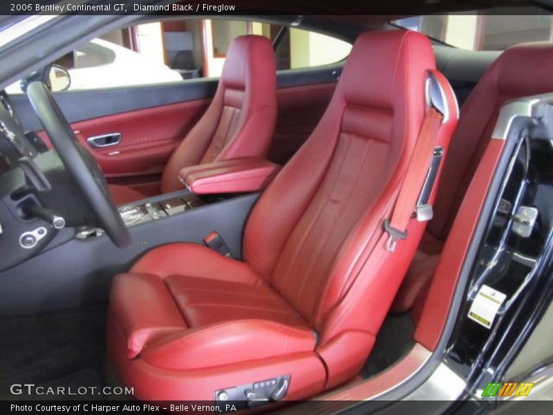 Front Seat of 2006 Continental GT 