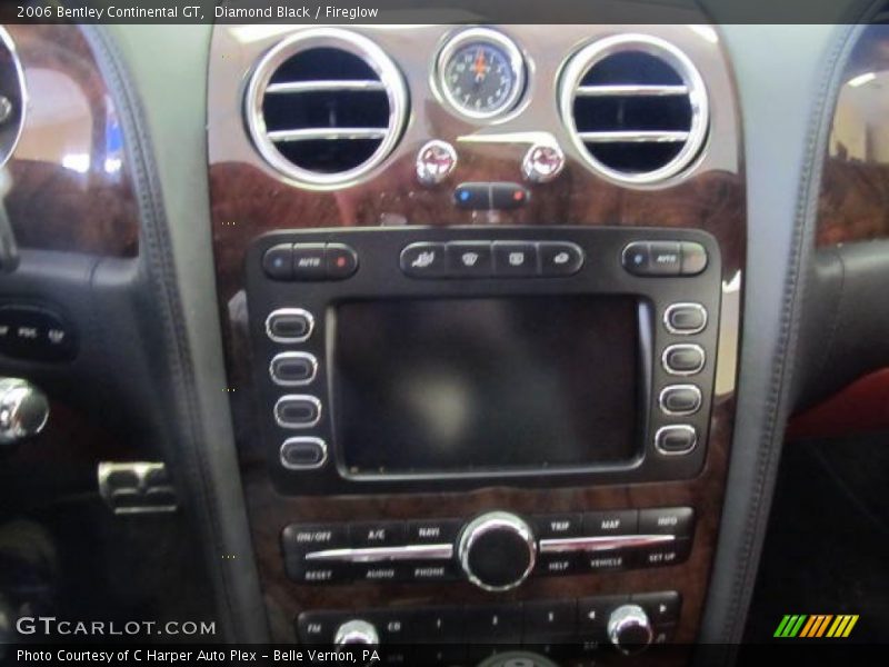 Diamond Black / Fireglow 2006 Bentley Continental GT