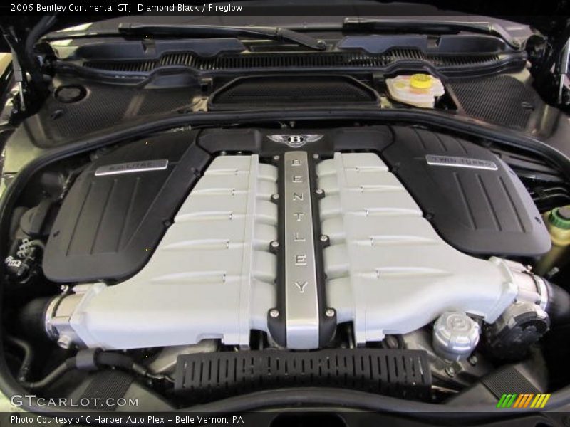  2006 Continental GT  Engine - 6.0L Twin-Turbocharged DOHC 48V VVT W12