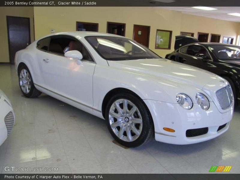 Glacier White / Saddle 2005 Bentley Continental GT