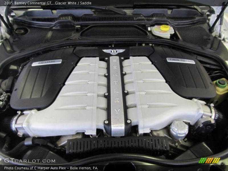  2005 Continental GT  Engine - 6.0L Twin-Turbocharged DOHC 48V VVT W12
