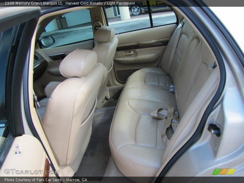 Rear Seat of 1998 Grand Marquis LS