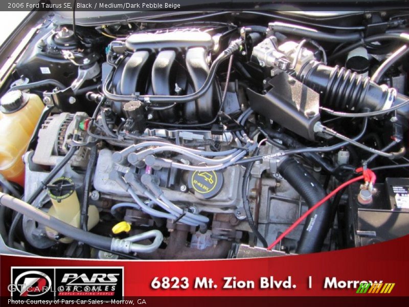 Black / Medium/Dark Pebble Beige 2006 Ford Taurus SE
