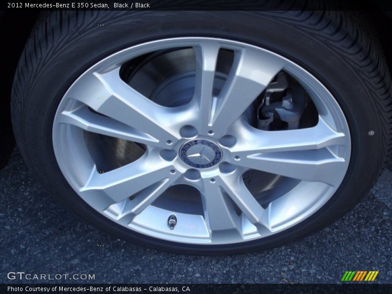 Black / Black 2012 Mercedes-Benz E 350 Sedan