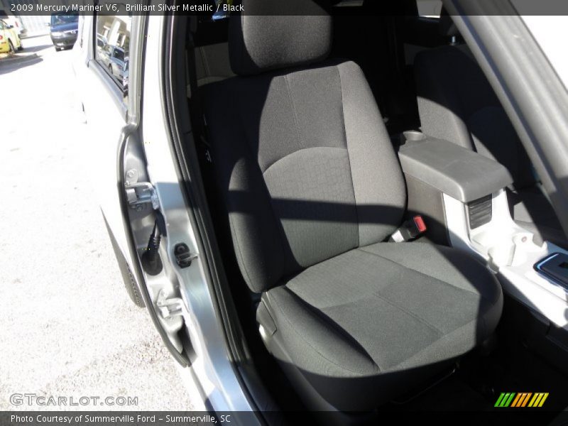 Brilliant Silver Metallic / Black 2009 Mercury Mariner V6