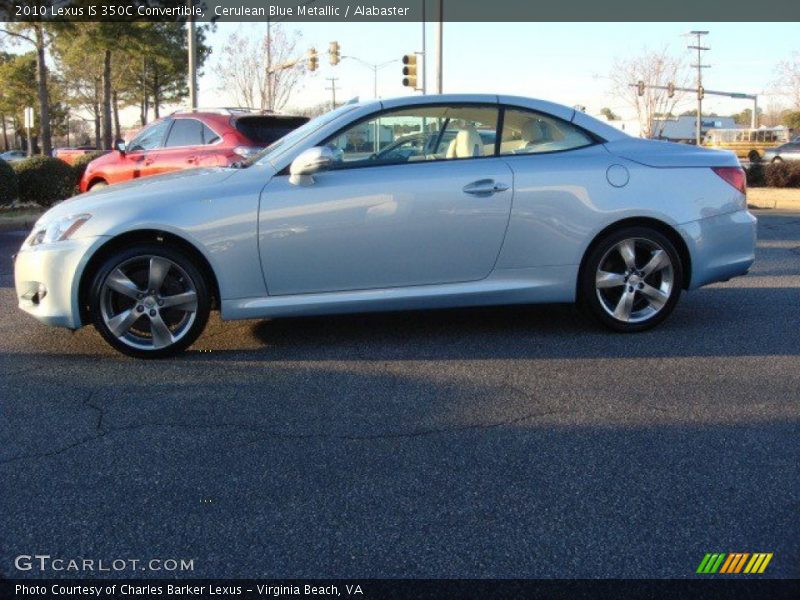 Cerulean Blue Metallic / Alabaster 2010 Lexus IS 350C Convertible