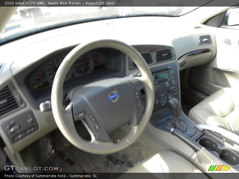Nautic Blue Metallic / Beige/Light Sand 2003 Volvo XC70 AWD