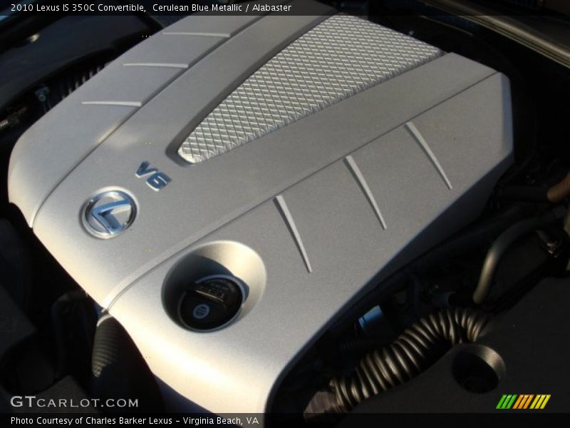 Cerulean Blue Metallic / Alabaster 2010 Lexus IS 350C Convertible