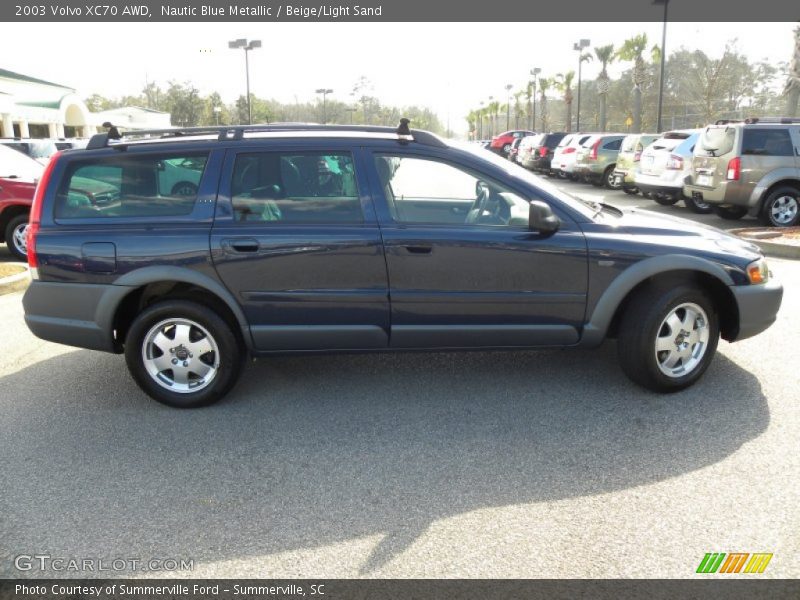 Nautic Blue Metallic / Beige/Light Sand 2003 Volvo XC70 AWD
