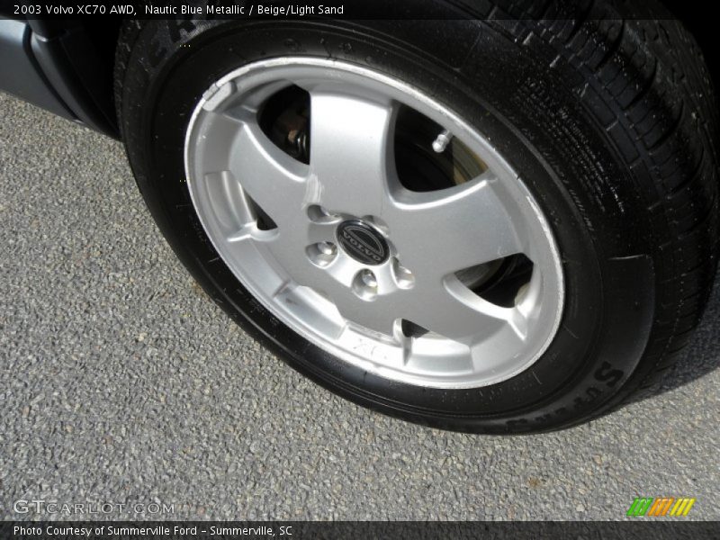 Nautic Blue Metallic / Beige/Light Sand 2003 Volvo XC70 AWD