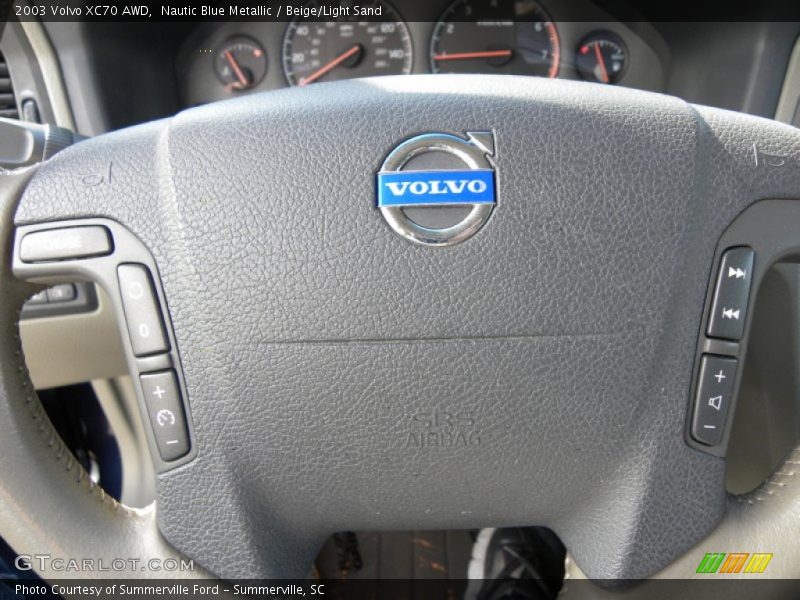 Nautic Blue Metallic / Beige/Light Sand 2003 Volvo XC70 AWD