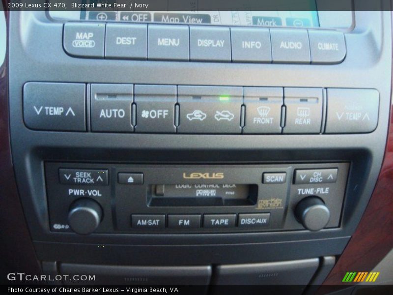 Blizzard White Pearl / Ivory 2009 Lexus GX 470