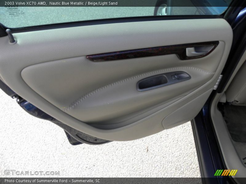Nautic Blue Metallic / Beige/Light Sand 2003 Volvo XC70 AWD