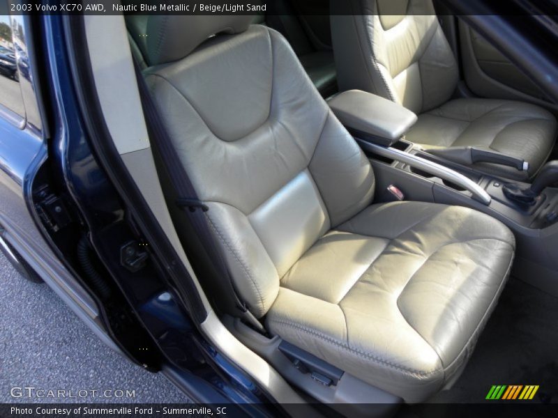 Nautic Blue Metallic / Beige/Light Sand 2003 Volvo XC70 AWD