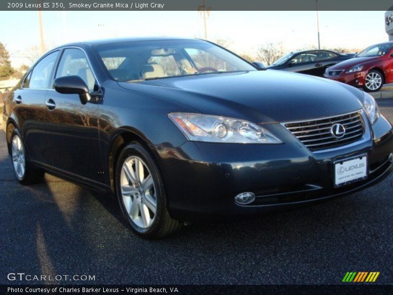 Smokey Granite Mica / Light Gray 2009 Lexus ES 350