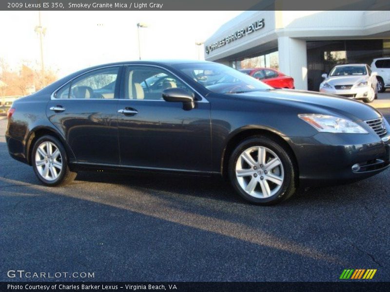 Smokey Granite Mica / Light Gray 2009 Lexus ES 350