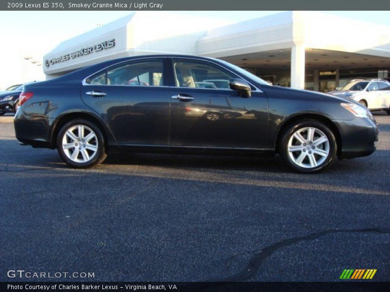 Smokey Granite Mica / Light Gray 2009 Lexus ES 350
