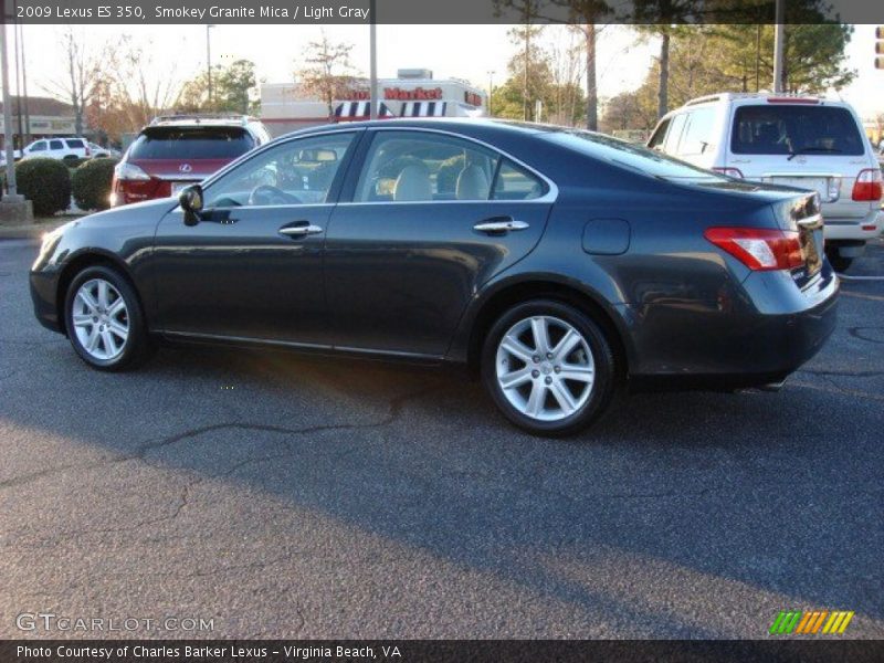 Smokey Granite Mica / Light Gray 2009 Lexus ES 350