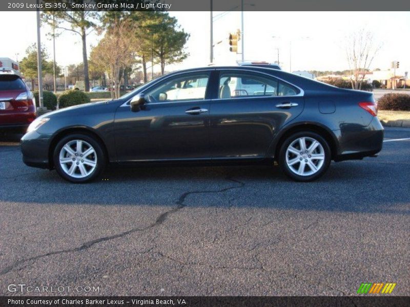 Smokey Granite Mica / Light Gray 2009 Lexus ES 350