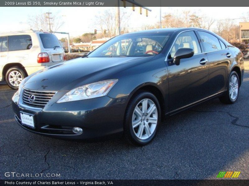 Smokey Granite Mica / Light Gray 2009 Lexus ES 350