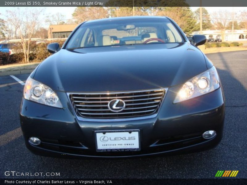 Smokey Granite Mica / Light Gray 2009 Lexus ES 350
