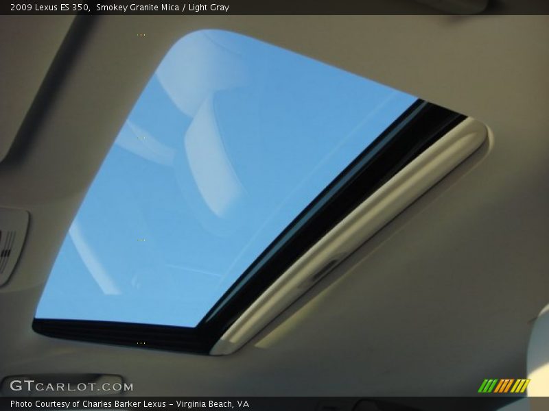 Smokey Granite Mica / Light Gray 2009 Lexus ES 350