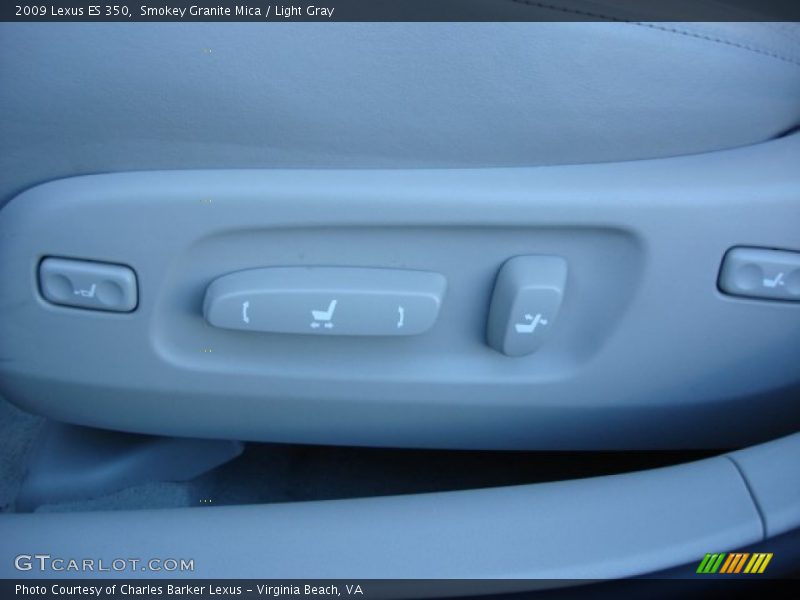 Smokey Granite Mica / Light Gray 2009 Lexus ES 350