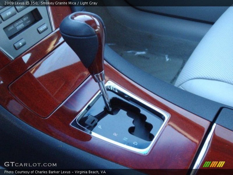 Smokey Granite Mica / Light Gray 2009 Lexus ES 350