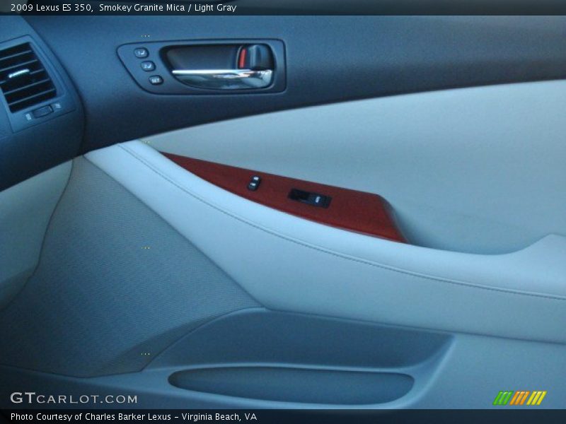 Smokey Granite Mica / Light Gray 2009 Lexus ES 350