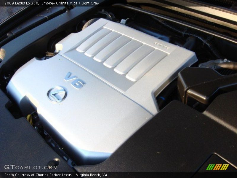 Smokey Granite Mica / Light Gray 2009 Lexus ES 350