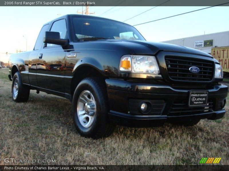 Black / Ebony Black 2006 Ford Ranger STX SuperCab
