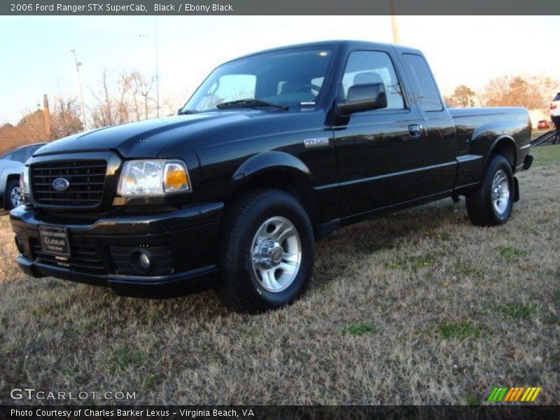 Black / Ebony Black 2006 Ford Ranger STX SuperCab